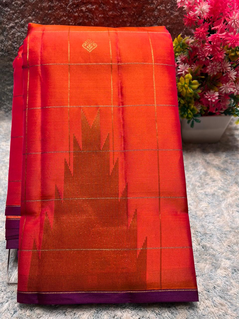 Kanchi Mix Silk Saree