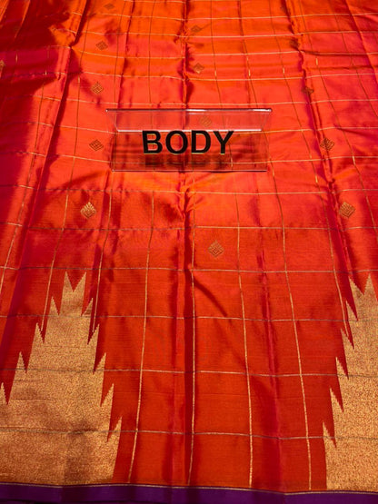 Kanchi Mix Silk Saree