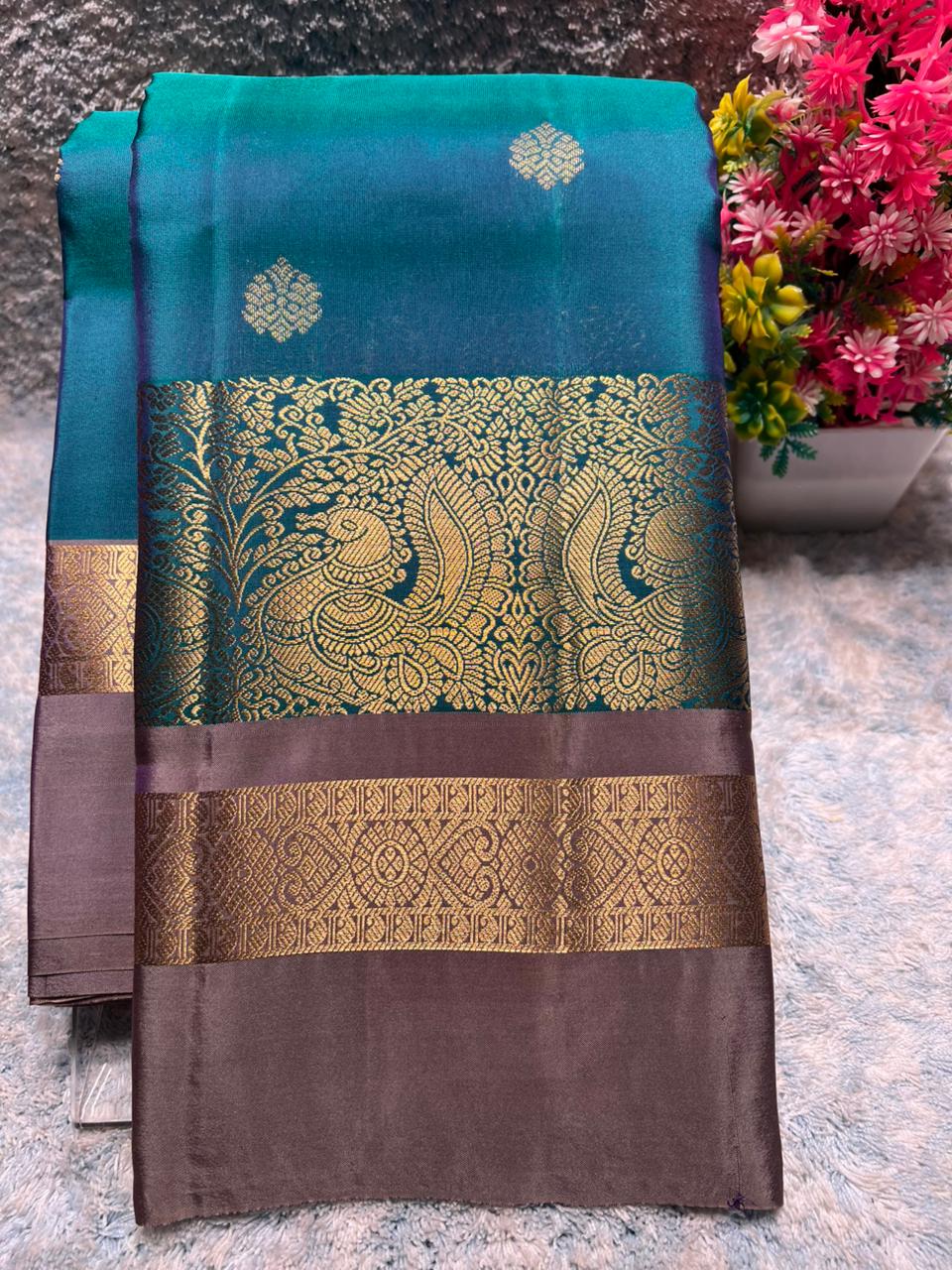 Kanchi Mix Silk Saree