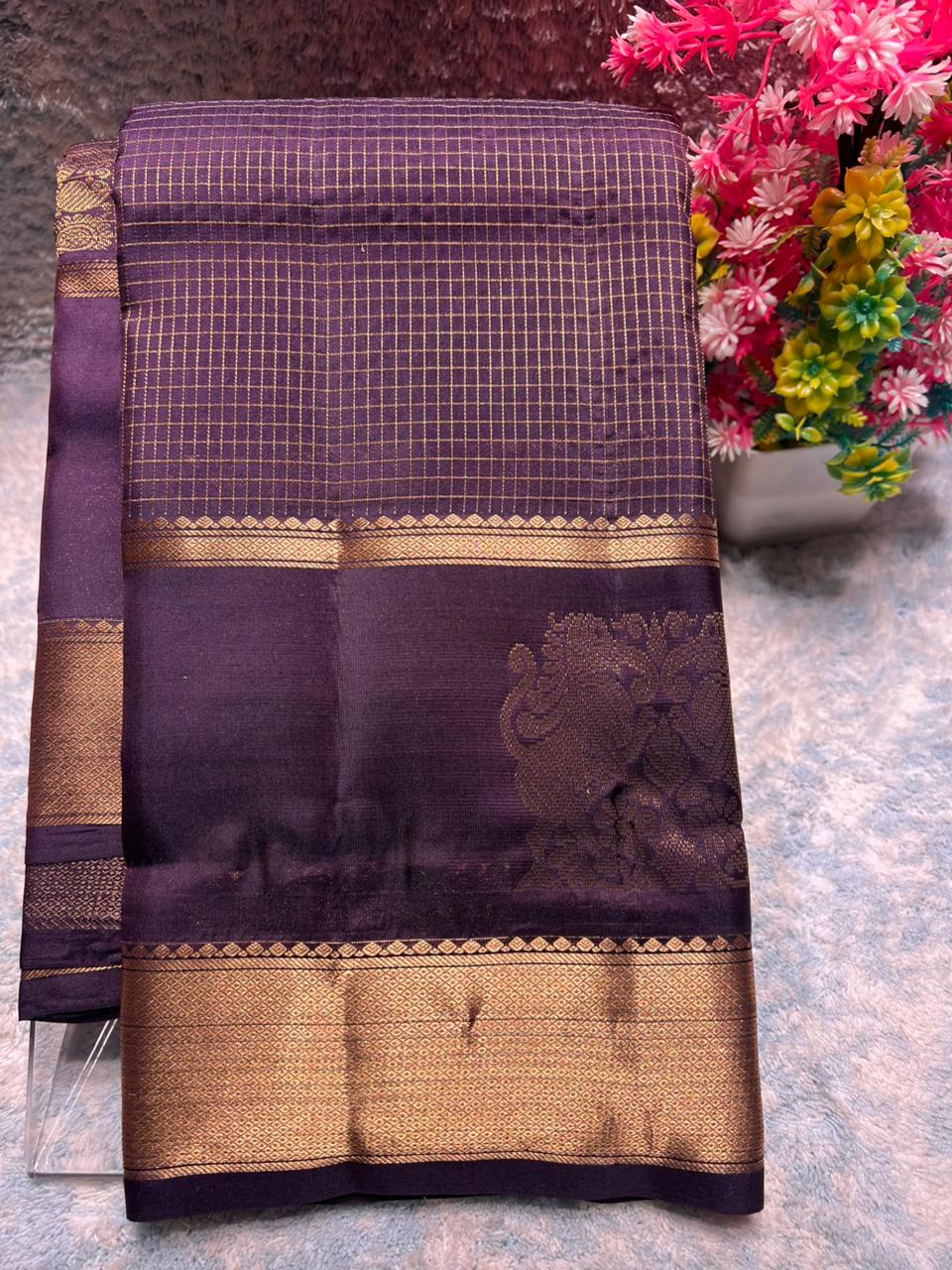 Kanchi Mix Silk Saree