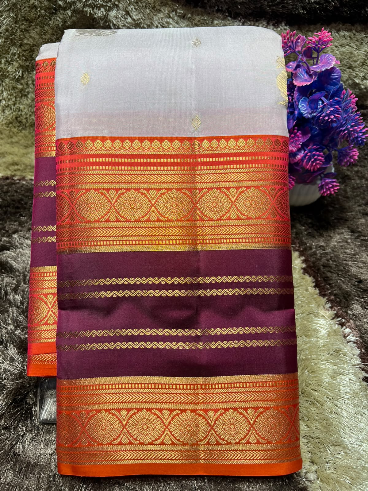 Kanchi Mix Silk Saree