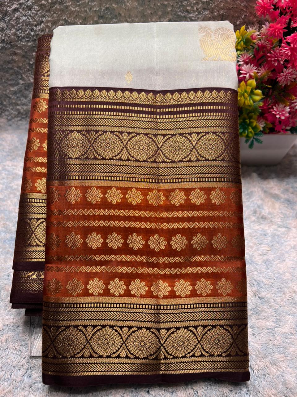 Kanchi Mix Silk Saree