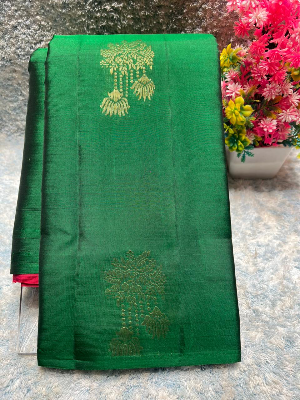 Kanchi Mix Silk Saree