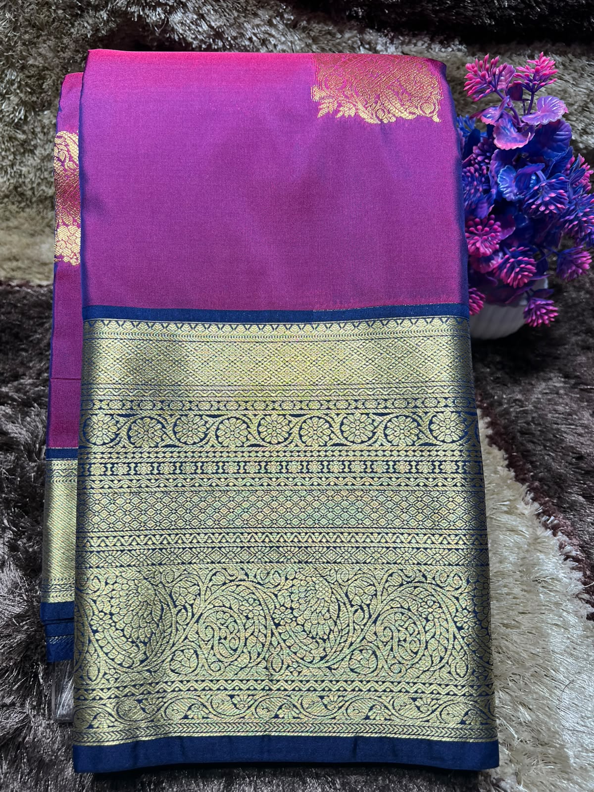 Kanchi Mix Silk Saree