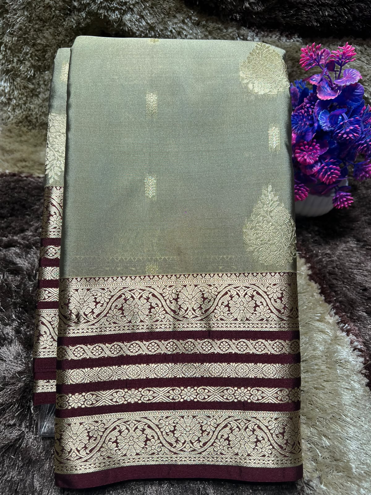 Kanchi Mix Silk Saree
