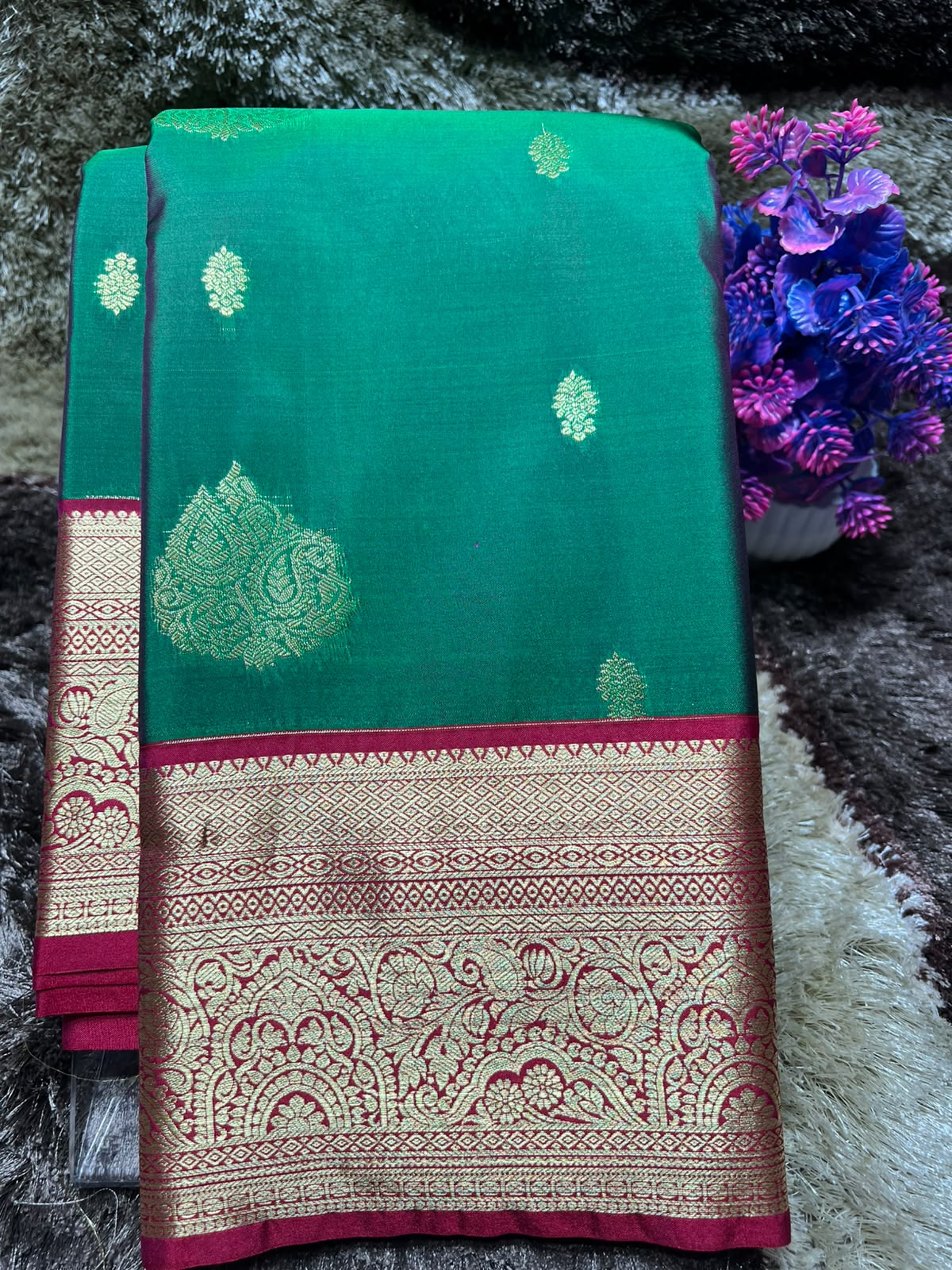 Kanchi Mix Silk Saree