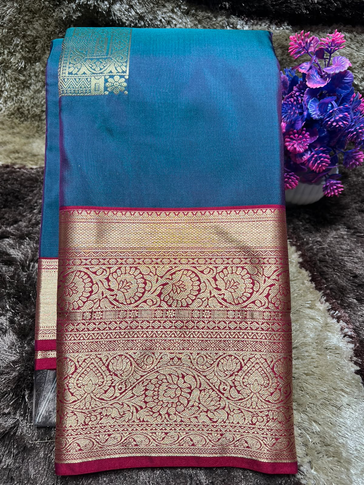 Kanchi Mix Silk Saree