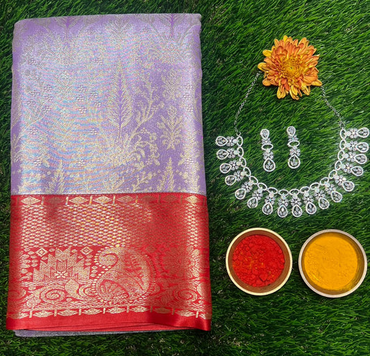 Kanchi Mix Silk Saree