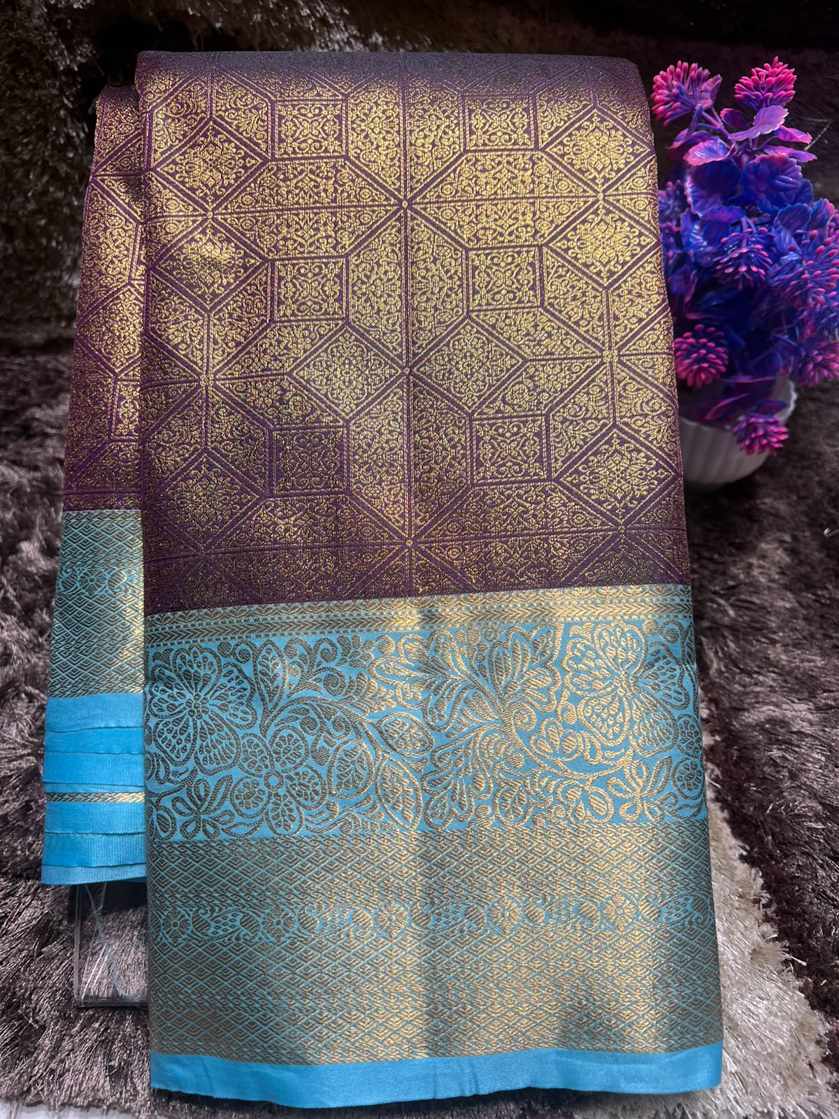 Kanchi Mix Silk Saree