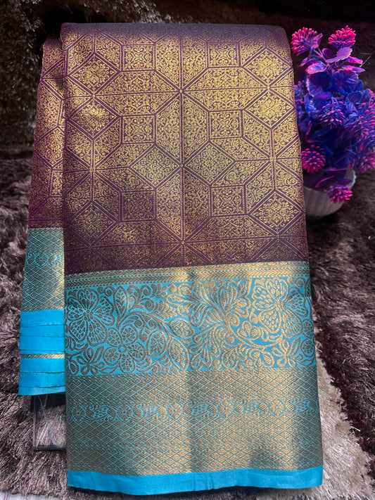 Kanchi Mix Silk Saree