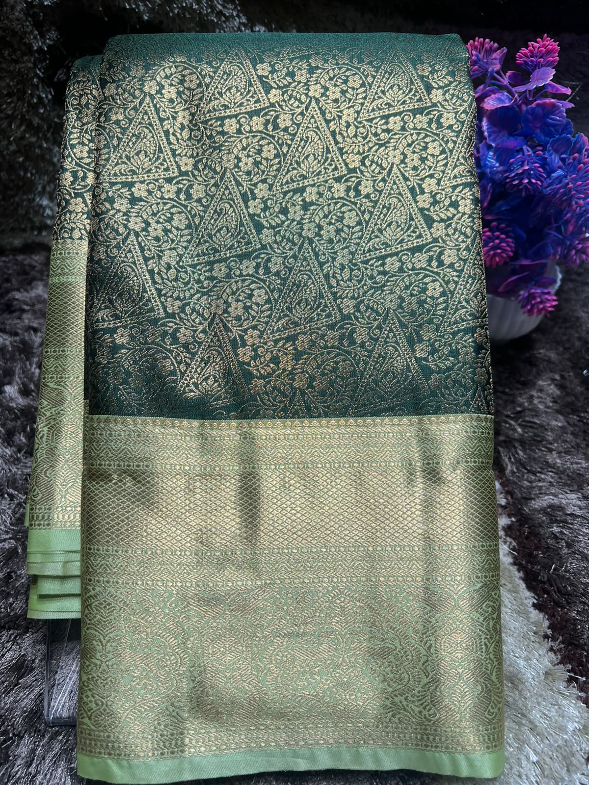 Kanchi Mix Silk Saree