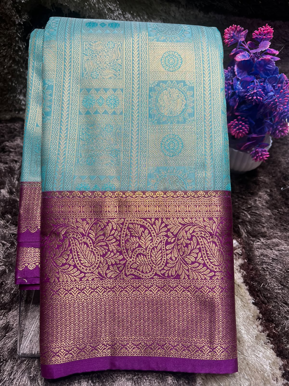 Kanchi Mix Silk Saree