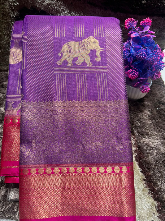 Kanchi Mix Silk Saree