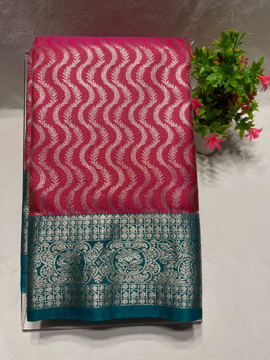 Kanchi Mix Silk Saree