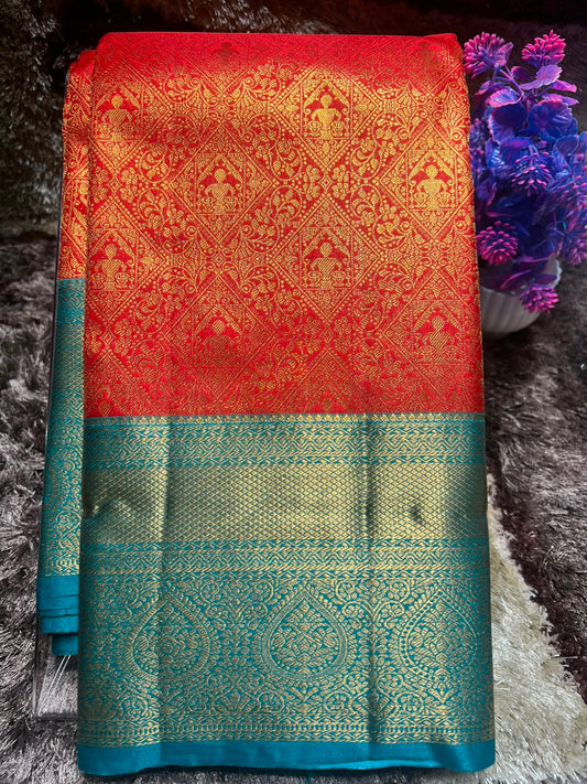 Kanchi Mix Silk Saree