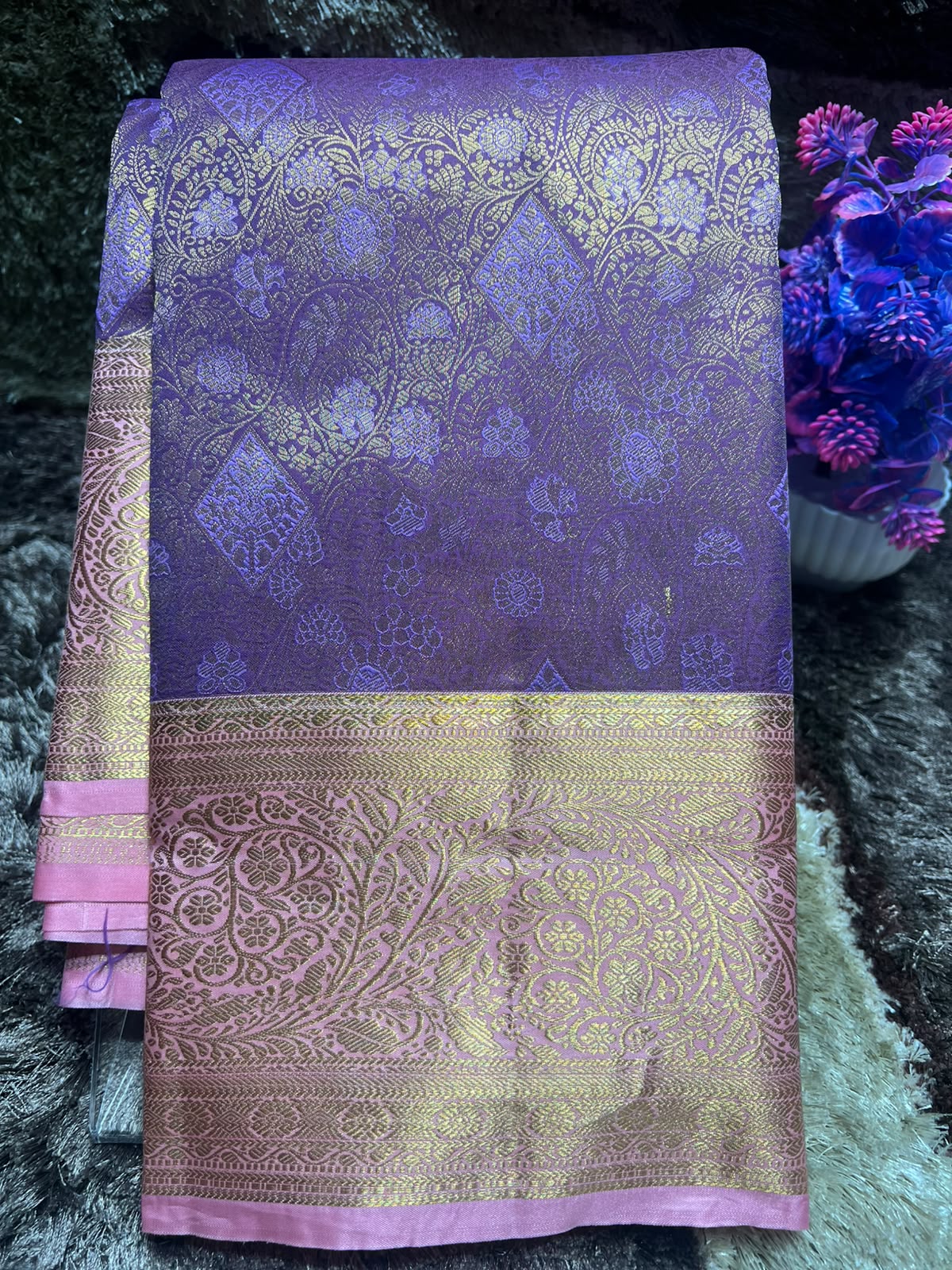 Kanchi Mix Silk Saree