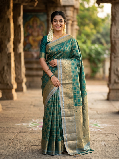 Kanchi Mix Silk Saree