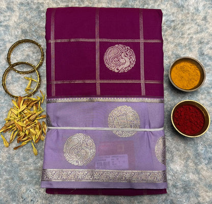 Kanchi Mix Silk Saree