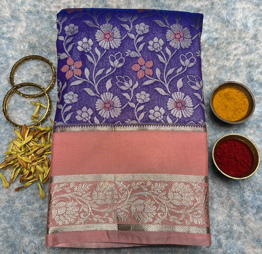 Kanchi Mix Silk Saree
