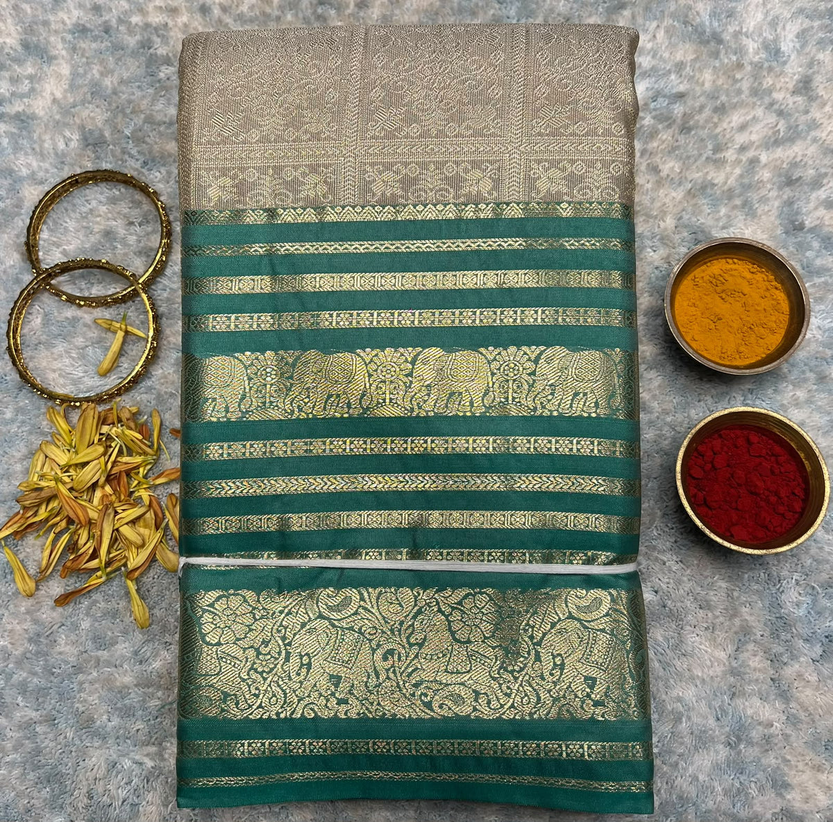Kanchi Mix Silk Saree
