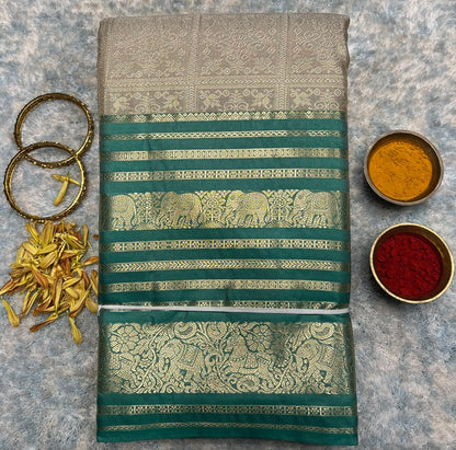 Kanchi Mix Silk Saree