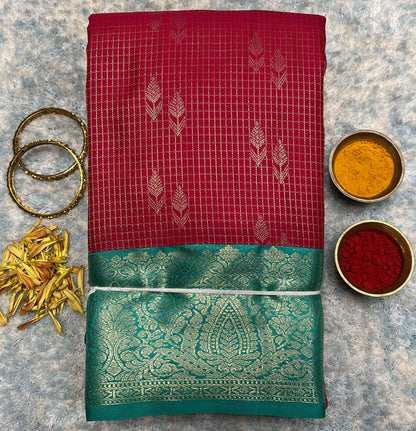 Kanchi Mix Silk Saree