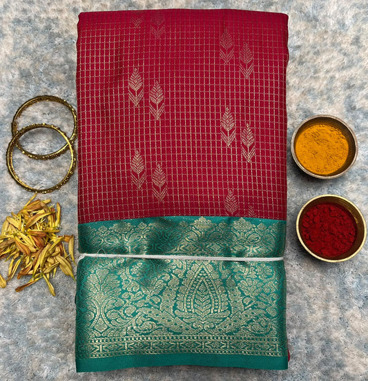 Kanchi Mix Silk Saree