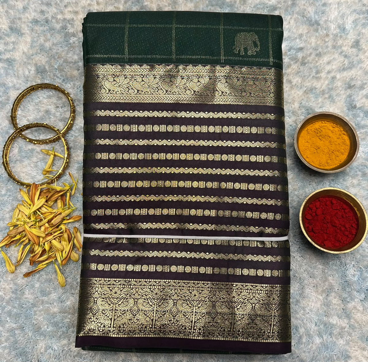 Kanchi Mix Silk Saree