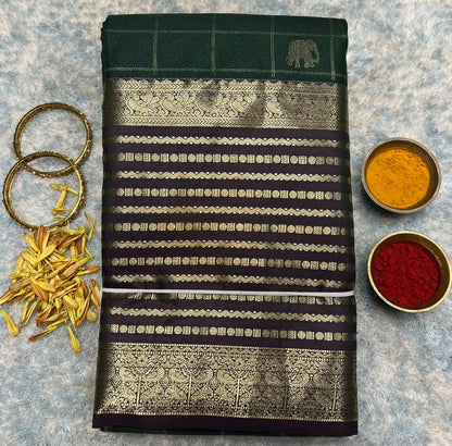 Kanchi Mix Silk Saree