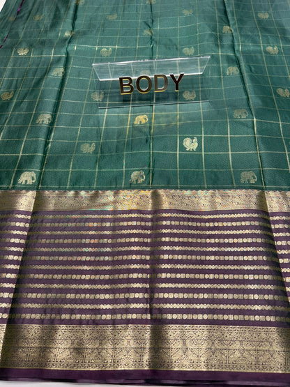 Kanchi Mix Silk Saree