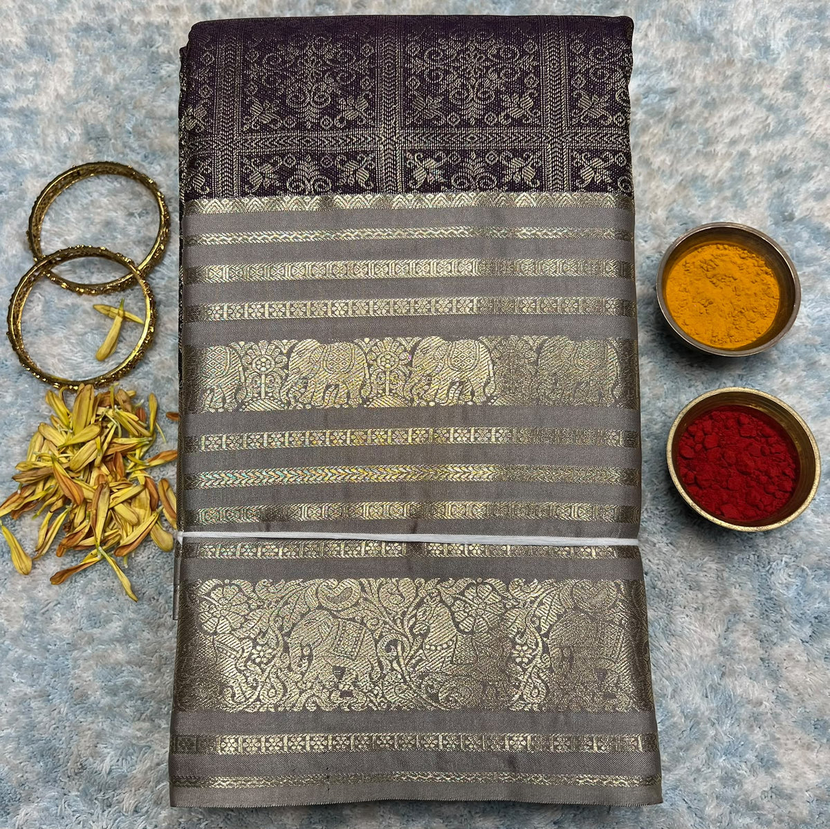 Kanchi Mix Silk Saree