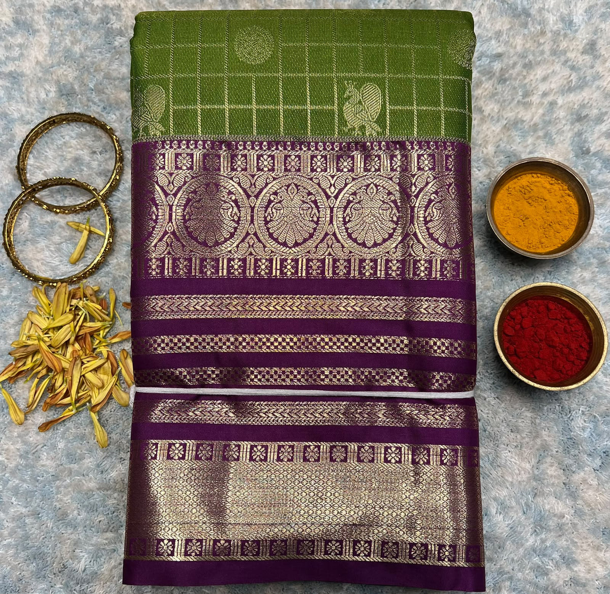 Kanchi Mix Silk Saree