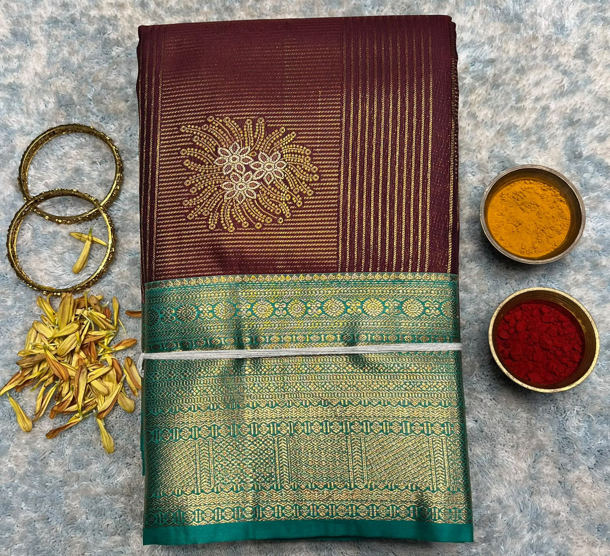 Kanchi Mix Silk Saree