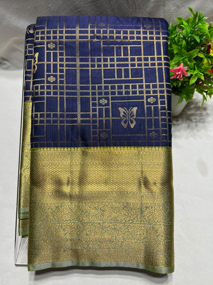 Kanchi Mix Silk Saree