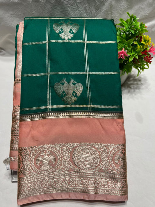 Kanchi Mix Silk Saree