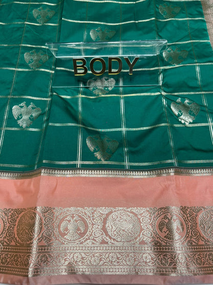 Kanchi Mix Silk Saree
