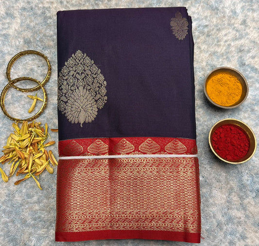 Kanchi Mix Silk Saree