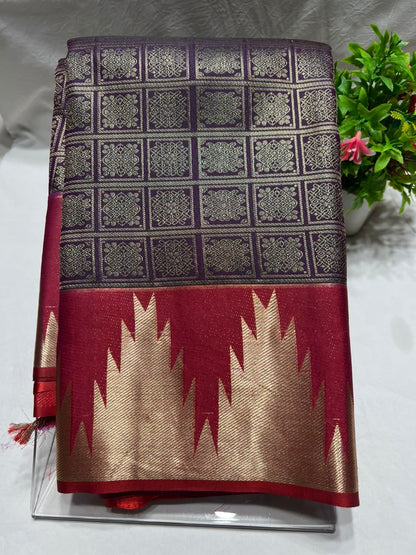 Kanchi Mix Silk Saree