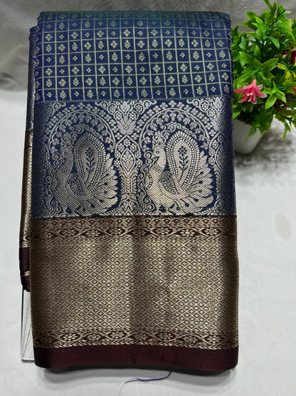 Kanchi Mix Silk Saree