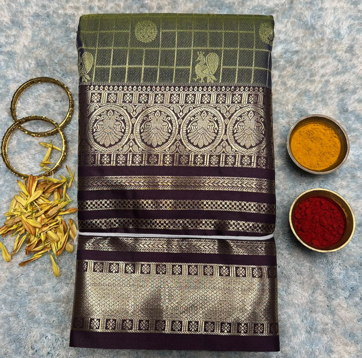 Kanchi Mix Silk Saree