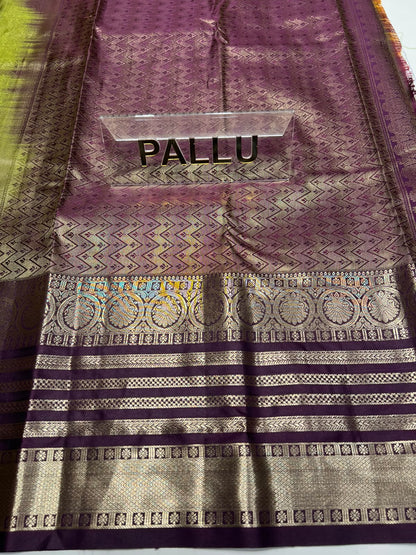 Kanchi Mix Silk Saree