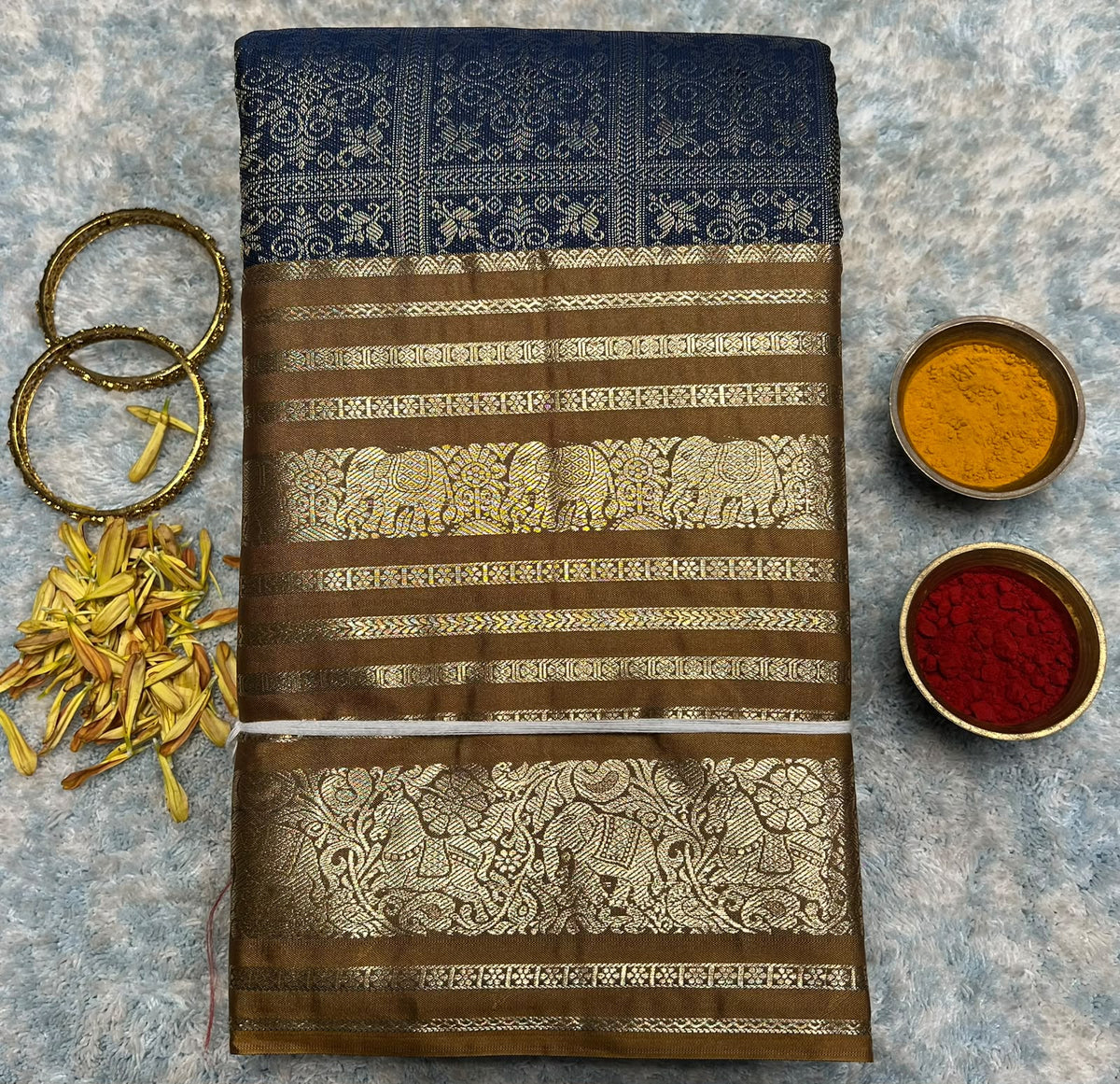 Kanchi Mix Silk Saree