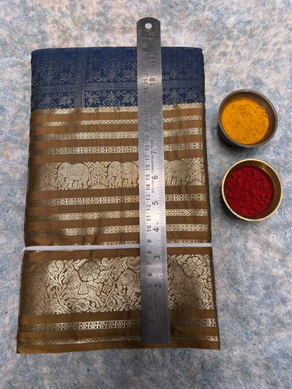 Kanchi Mix Silk Saree