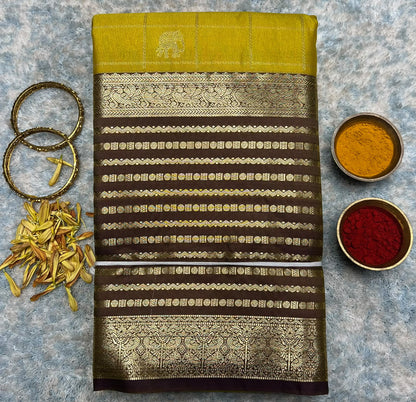 Kanchi Mix Silk Saree