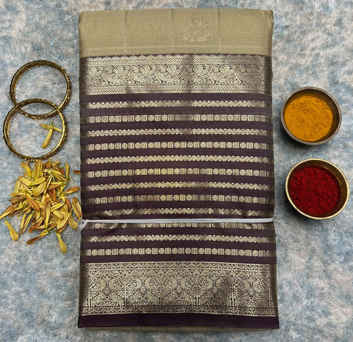 Kanchi Mix Silk Saree