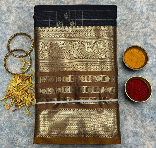 Kanchi Mix Silk Saree
