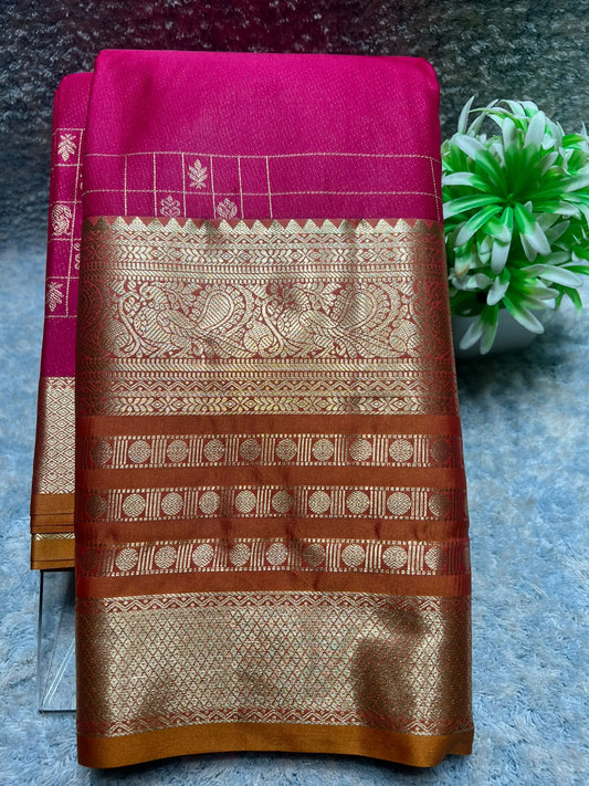 Kanchi Mix Silk Saree