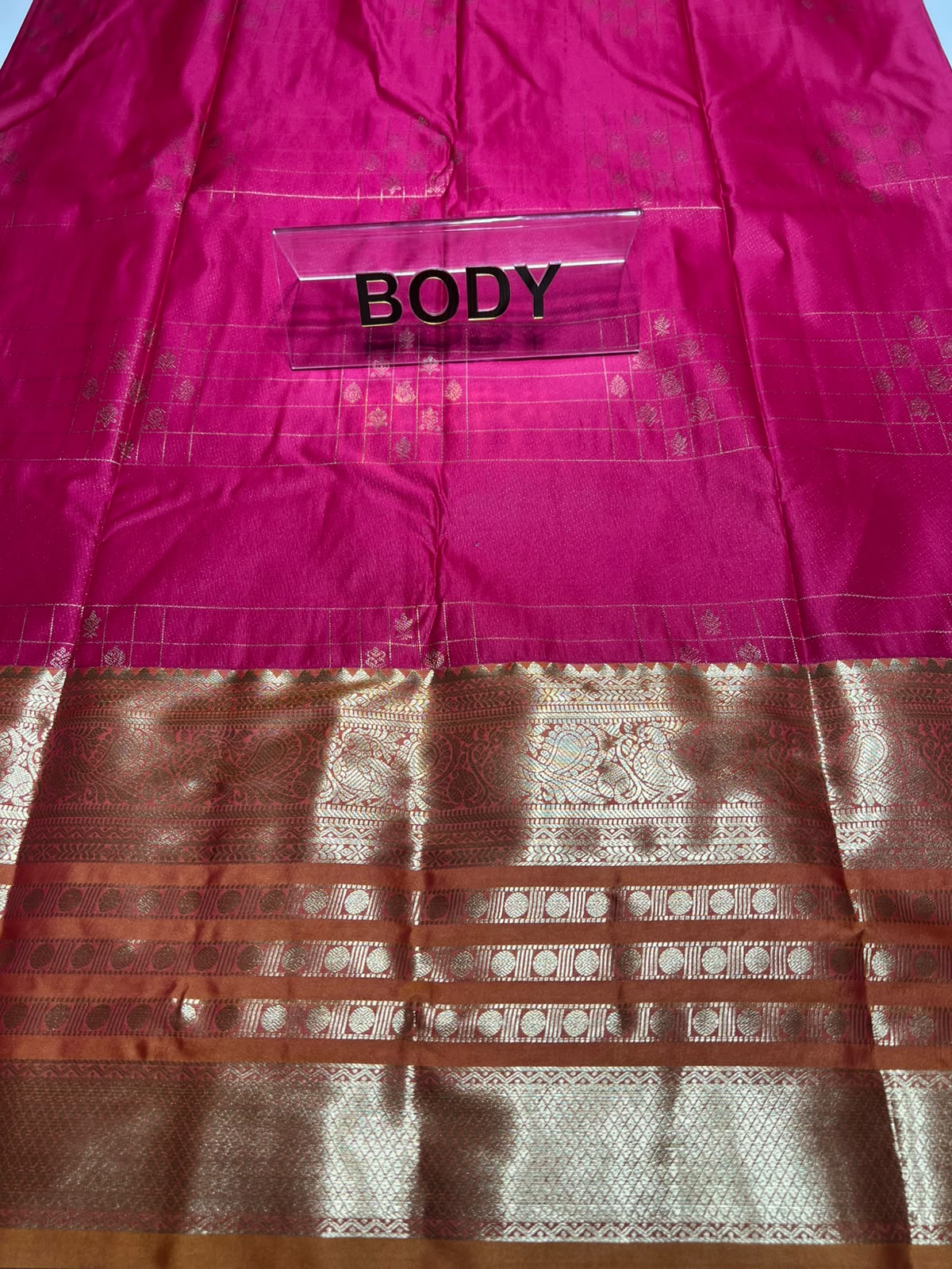 Kanchi Mix Silk Saree