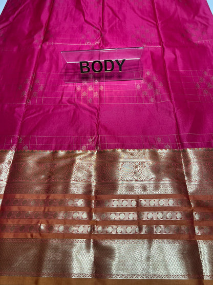 Kanchi Mix Silk Saree