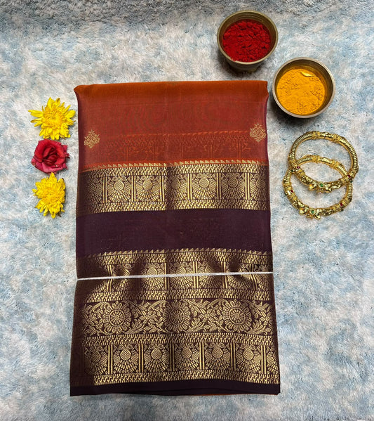 Kanchi Mix Silk Saree